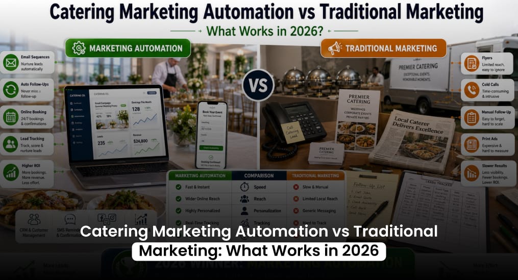 Catering Marketing Automation vs Traditional Marketing