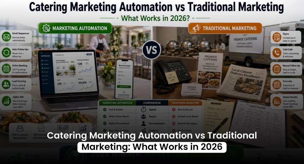 Catering Marketing Automation vs Traditional Marketing