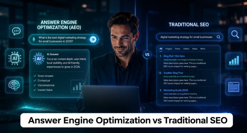 Answer-Engine-Optimization-vs-Traditional-SEO